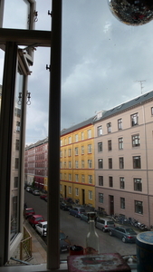 View from the sublet, stormy