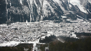 Chamonix Village, from the Brevent gondola