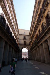 Entrance to the Plaza de Mayor